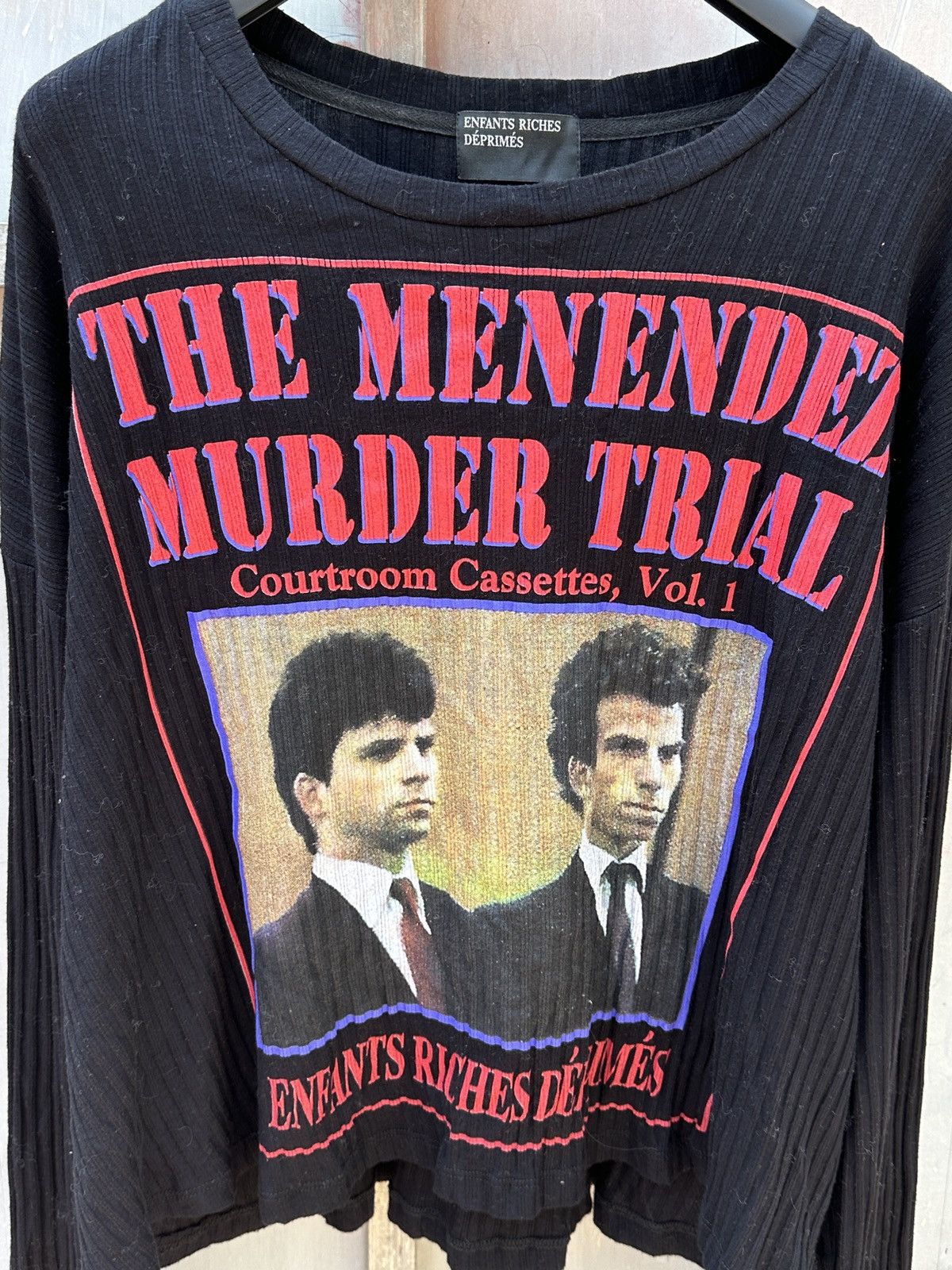 Enfants Riches Deprimes Aw19 “Menendez Murder Trail” Long sleeve Size US M / EU 48-50 / 2 - 3 Thumbnail