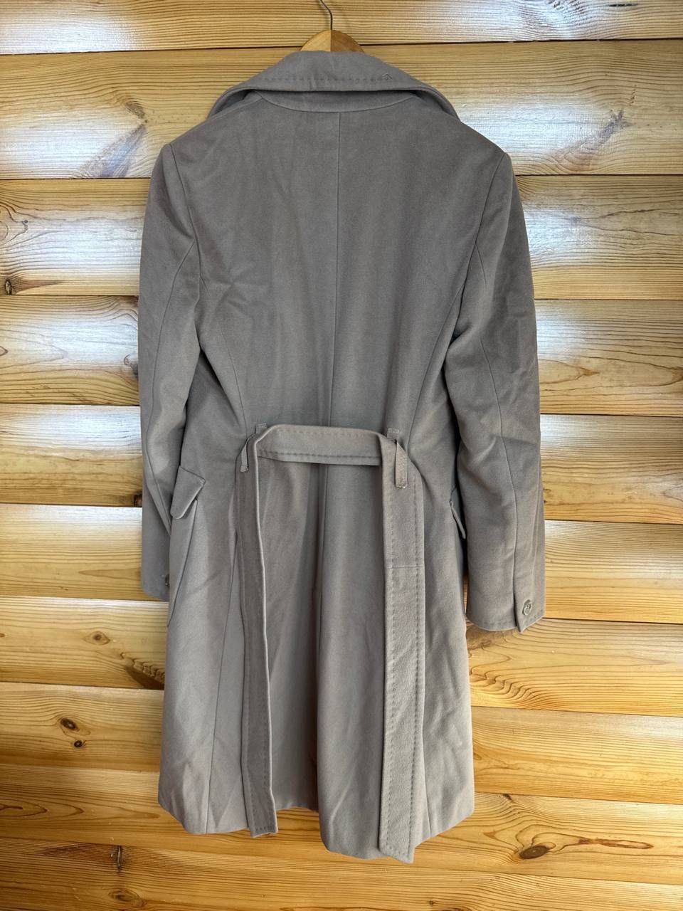 Sportmax Sportmax Wool Cashmere Coat Beige Belted Long Italy Size XL / US 12-14 / IT 48-50 - 5 Thumbnail