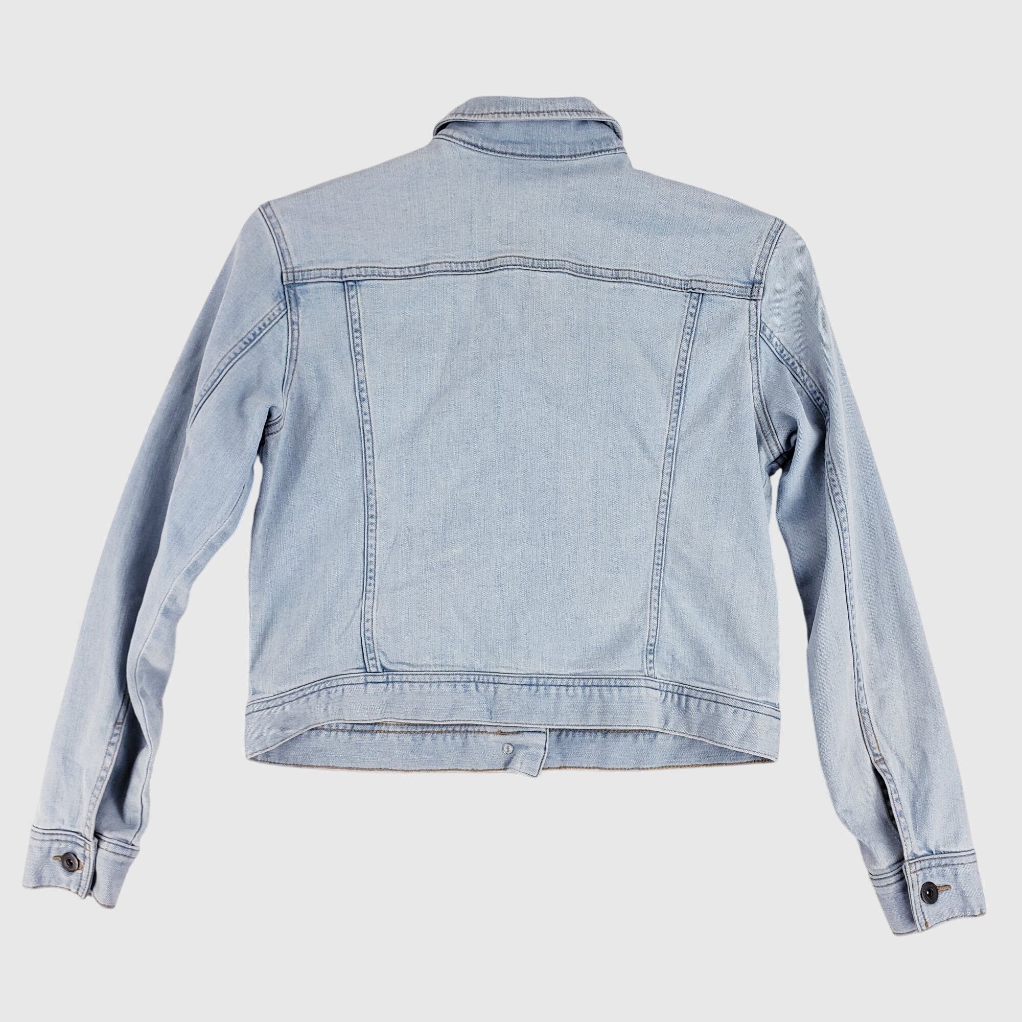 Melrose Melrose and Market Womens Light Wash Denim Jacket Classic Fi Size M / US 6-8 / IT 42-44 - 3 Thumbnail