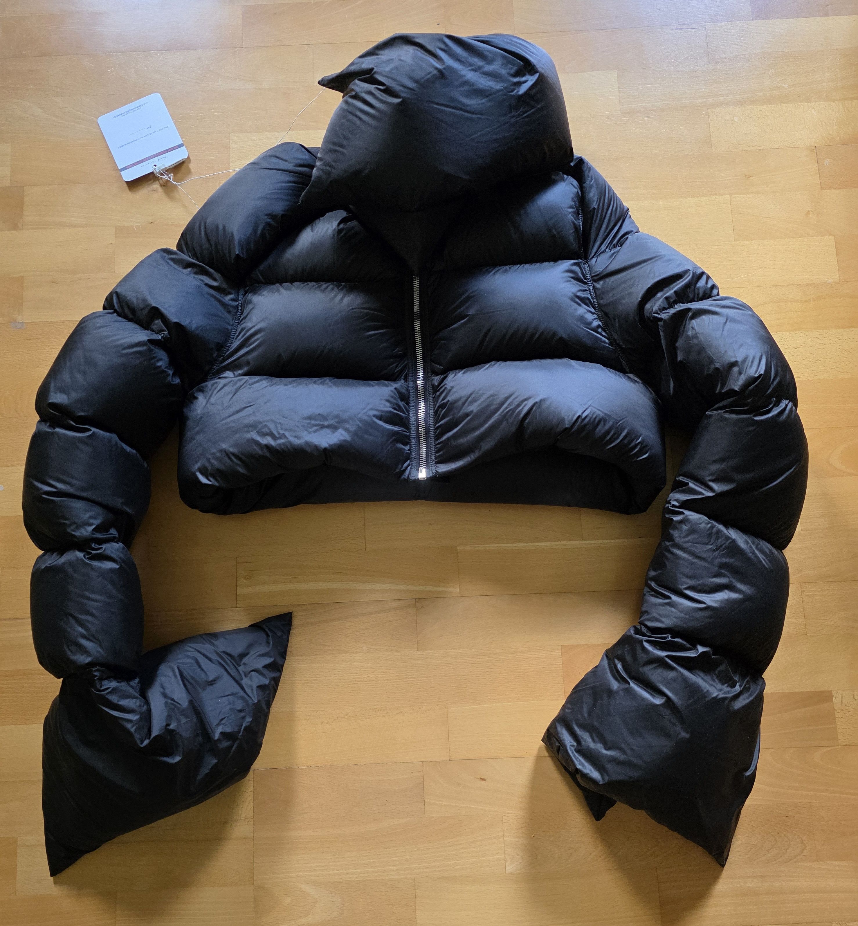 Rick Owens NEW Rick owens cropped jacket LUXOR Mountain Duvet Size US M / EU 48-50 / 2 - 2 Thumbnail