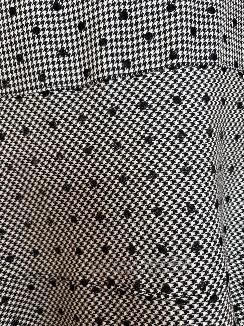 Comme Des Garcons size S Houndstooth Plaid Skirt