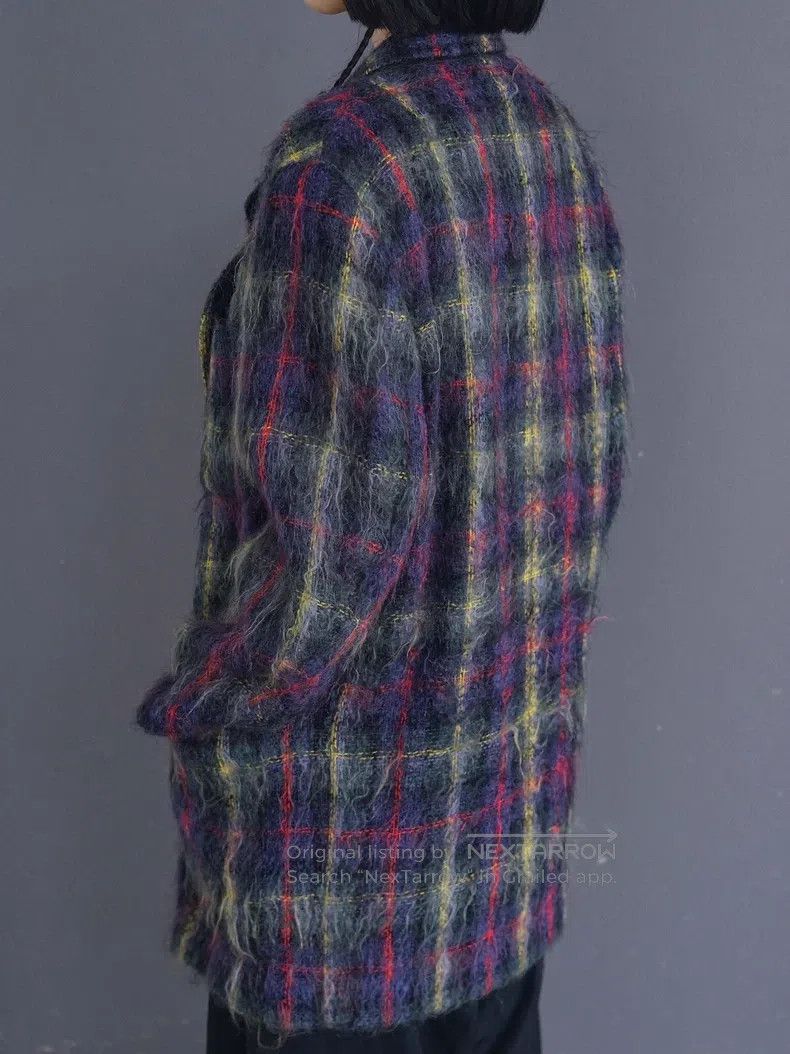 Kenzo Kenzo Red and green tartan wool jacket Size M / US 6-8 / IT 42-44 - 6 Thumbnail