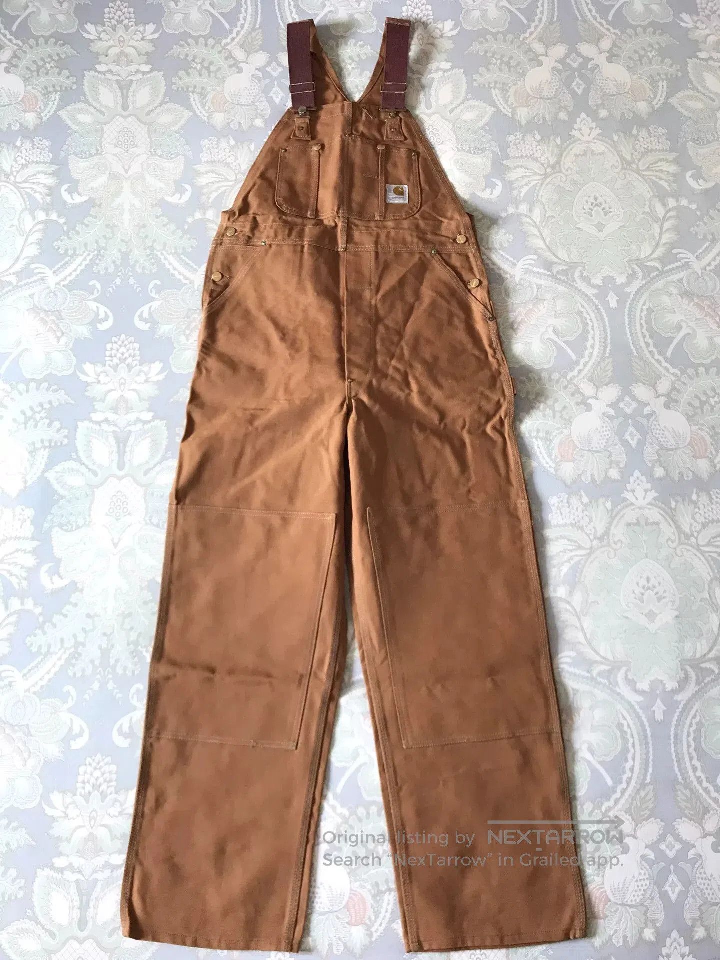 Carhartt 1970s Carhartt Vintage USA Canvas Overalls. Size US 38 / EU 54 - 3 Thumbnail