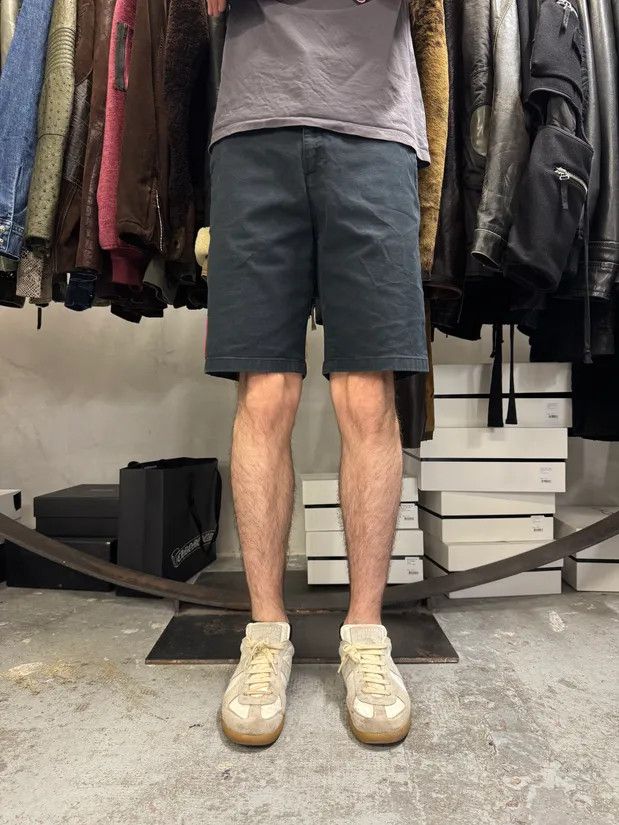 Prada × Vintage 2000s Prada Linea Rossa Navy Shorts Size US 30 / EU 46 - 2 Thumbnail