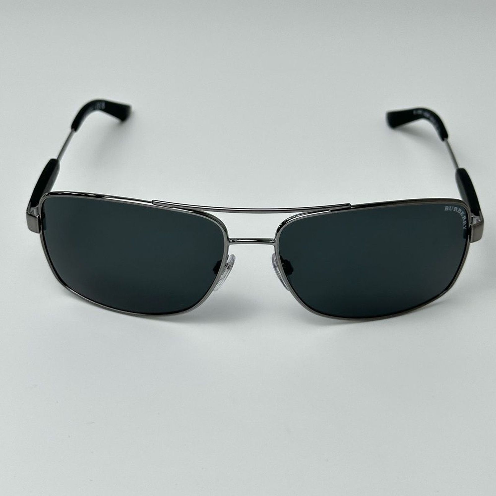 image of New Burberry Be3074 100387 Gunmetal/grey Unisex Sunglasses, Men's