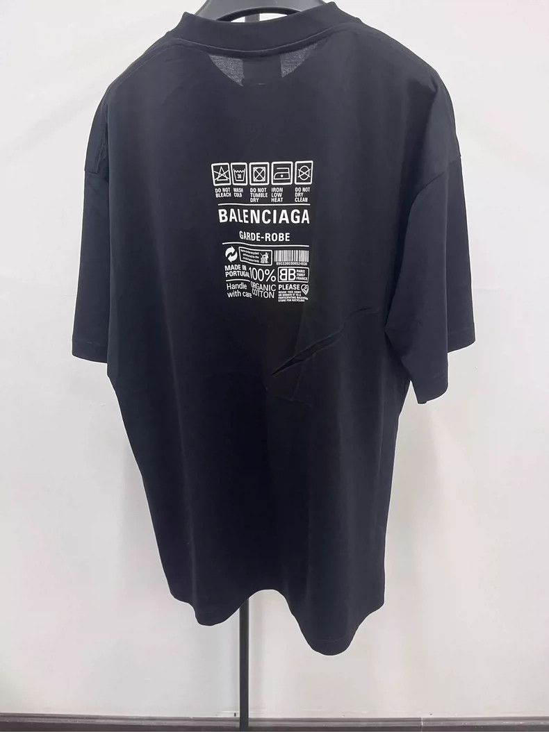 Balenciaga Balenciaga Logo Geometric Pattern Short Sleeve Tee-2505 Size US S / EU 44-46 / 1 - 2 Thumbnail
