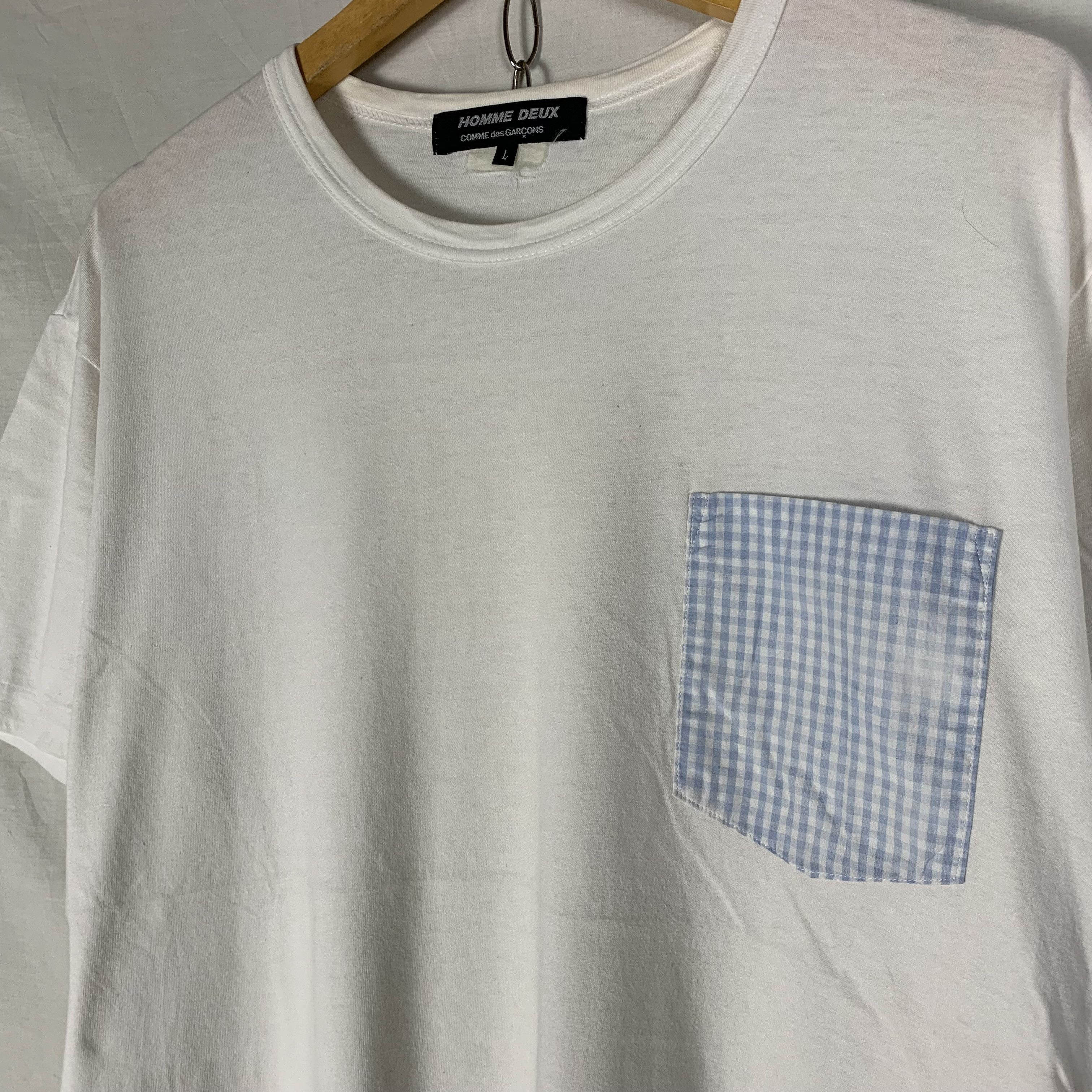 Comme des Garcons Comme Des Garcons Homme Deux Pocket Tshirt CDG Size US L / EU 52-54 / 3 - 2 Thumbnail
