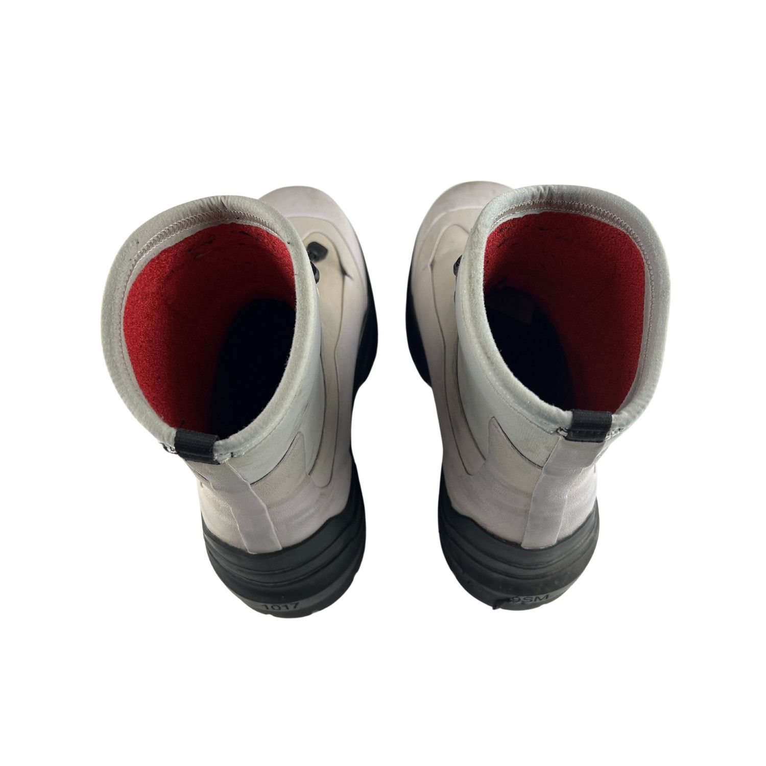 1017 ALYX 9SM × Moncler Moncler x Alyx White Alison Scarpa Boots Size US 12 / EU 45 - 10 Thumbnail