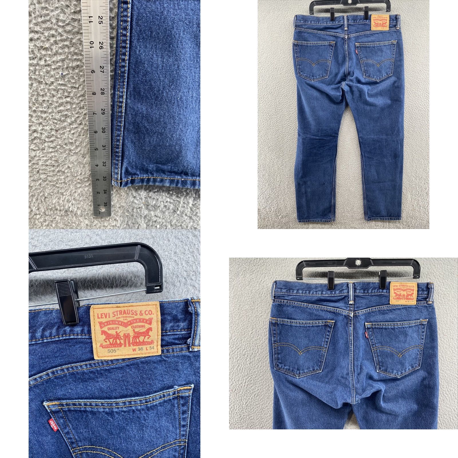 Levi's Item Specifications: Country of Origin: Lesotho Size US 36 / EU 52 - 8 Thumbnail