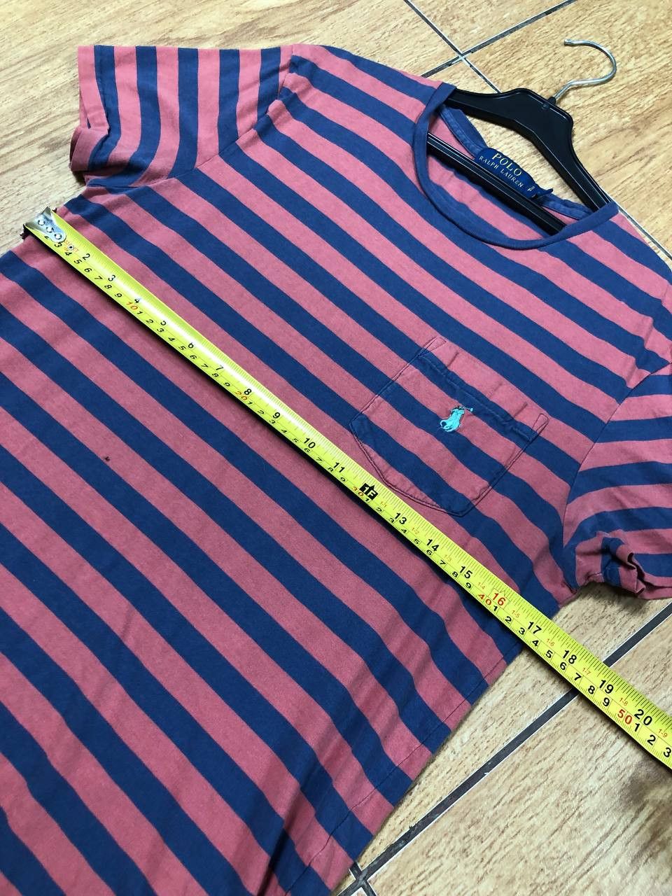 Polo Ralph Lauren Vintage print T-shirt striped Polo Ralph Lauren Y2K Size US S / EU 44-46 / 1 - 7 Thumbnail