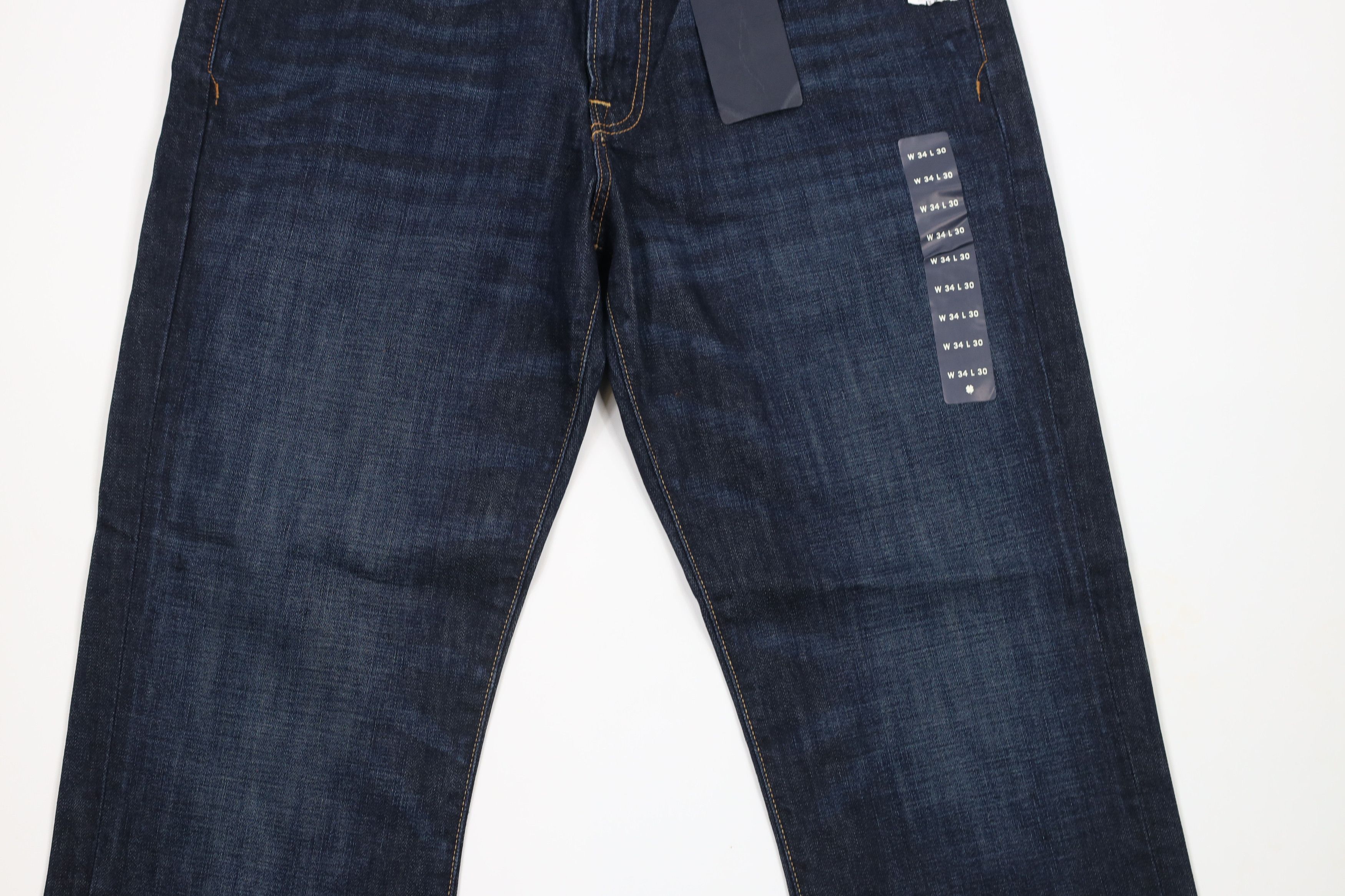 Lucky Brand × Vintage New Lucky Brand Original Straight Leg Denim Jeans Pants Blue Size US 34 / EU 50 - 3 Thumbnail