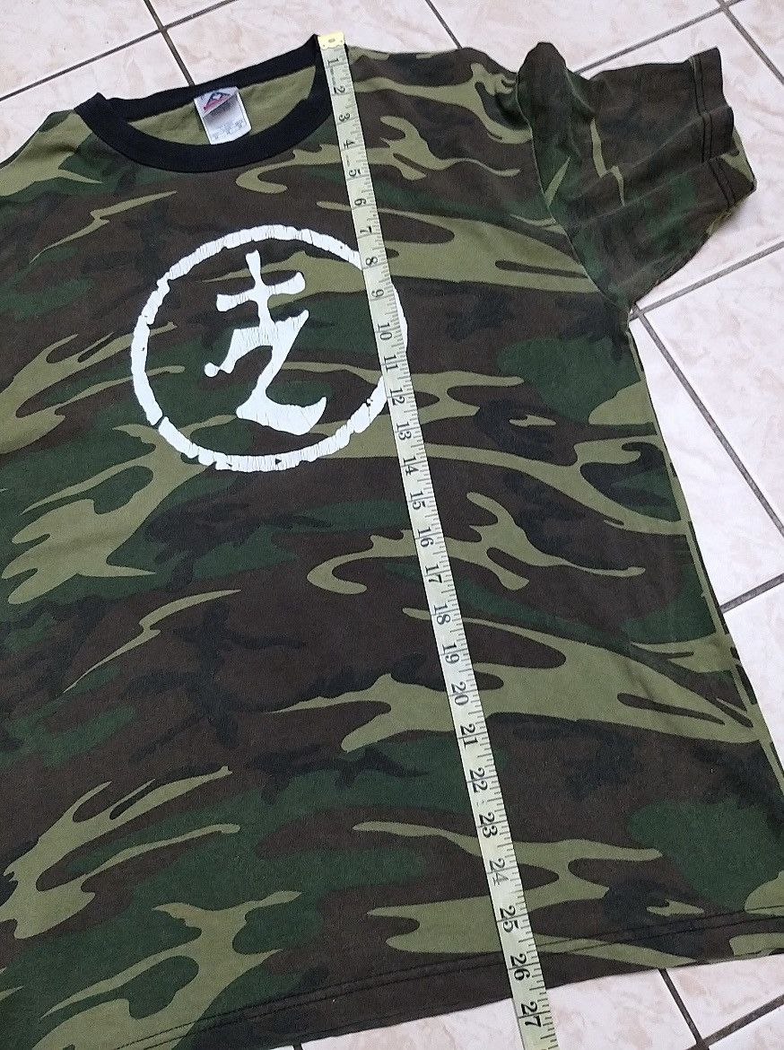 SICK🔥VINTAGE Y2K ZAO AMERICAN METALCORE BAND CAMO T SHIRT