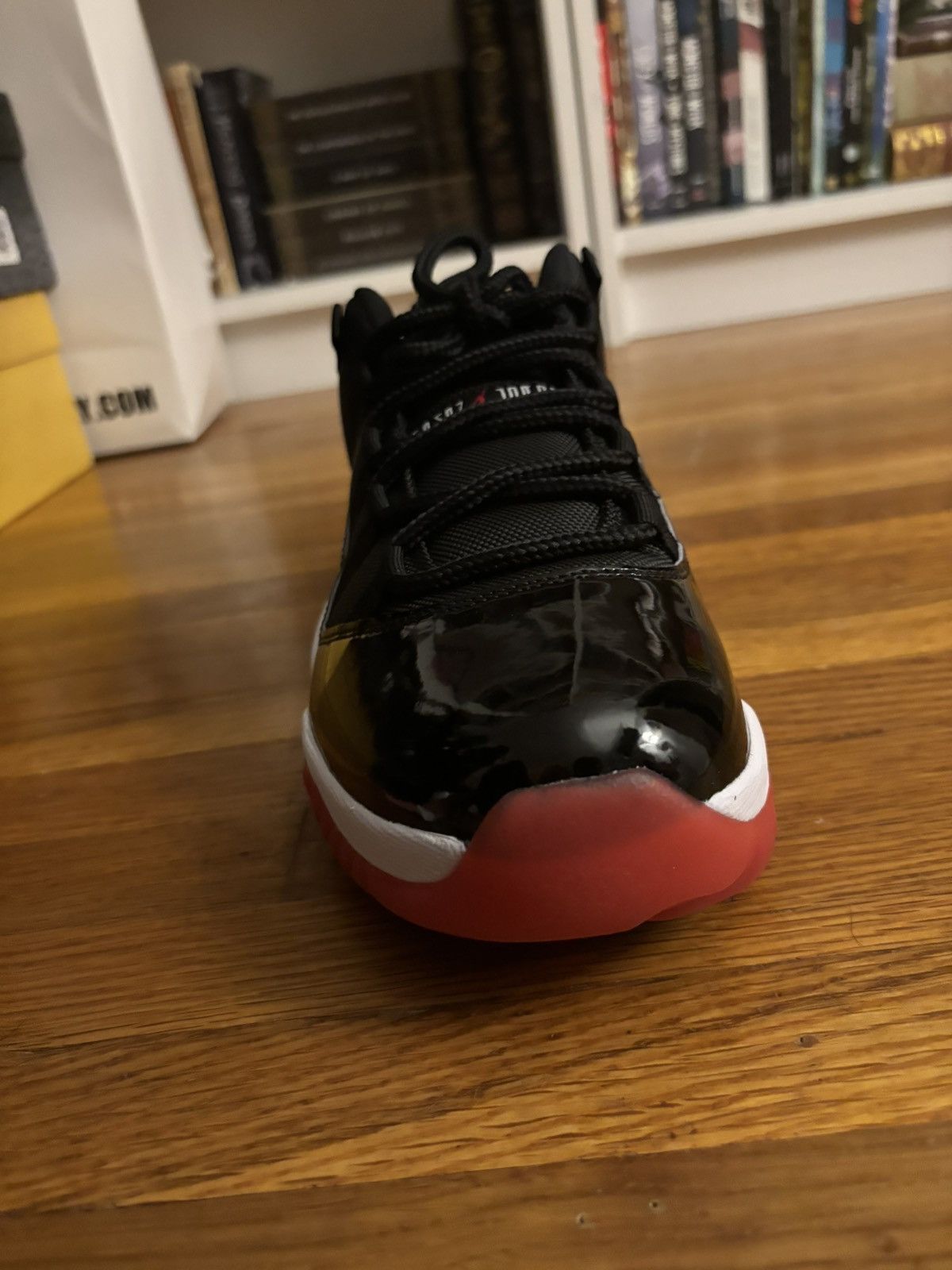 Jordan Brand Air Jordan 11 Retro Low “Bred” Size US 10.5 / EU 43-44 - 5 Thumbnail