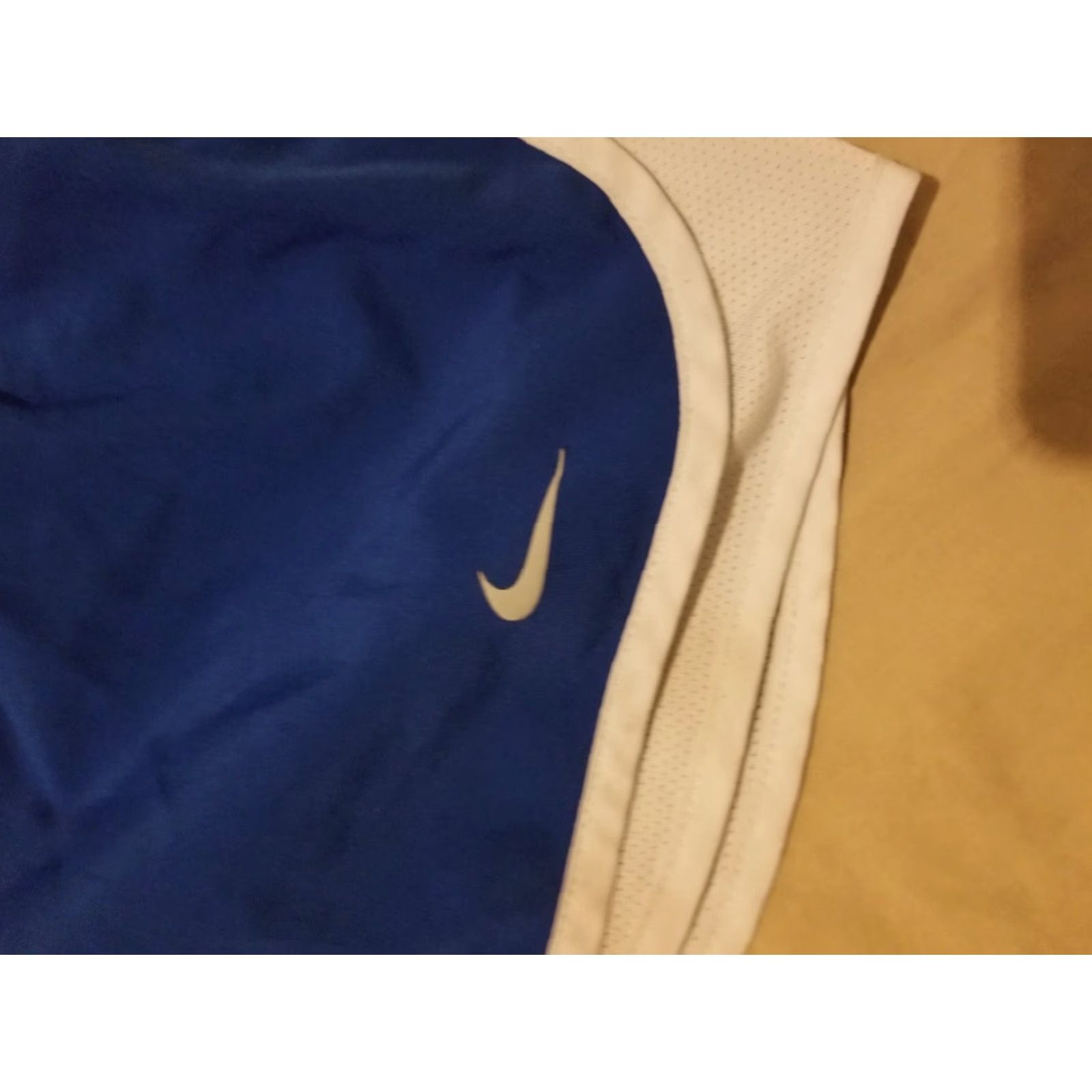 Nike Nike Shorts Women M Medium Blue Athletic Activewear Workout Gym Size 32" / US 10 / IT 46 - 3 Thumbnail
