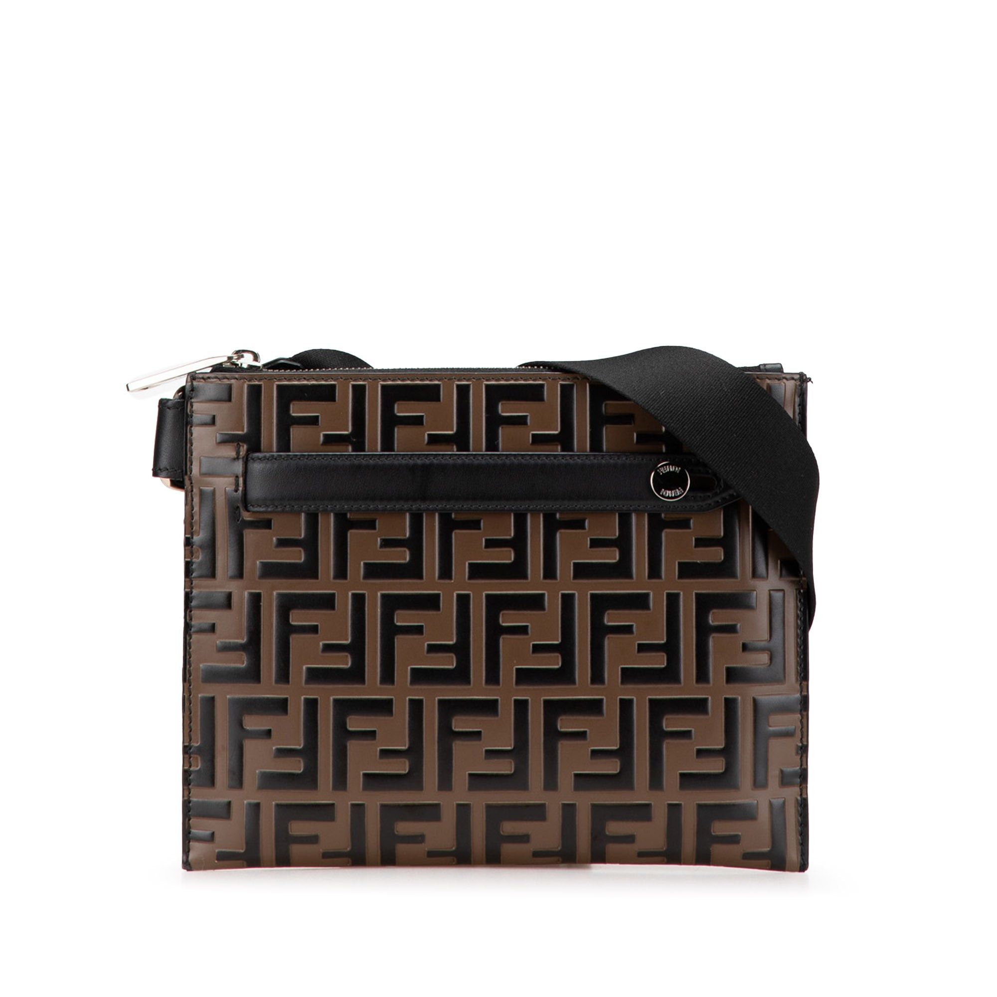 FF Embossed Leather 1974 Crossbody