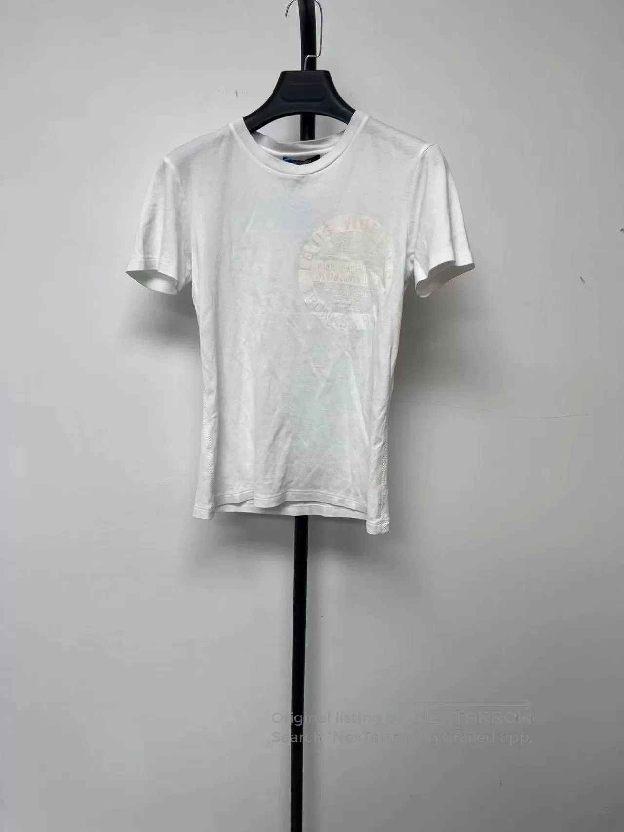 Louis Vuitton louis vuitton white short sleeve t. Size S / US 4 / IT 40 - 1 Thumbnail