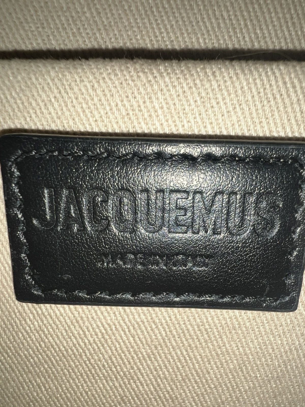 Jacquemus Jacquemus The Large Chiquito - Black Leather Size ONE SIZE - 6 Thumbnail