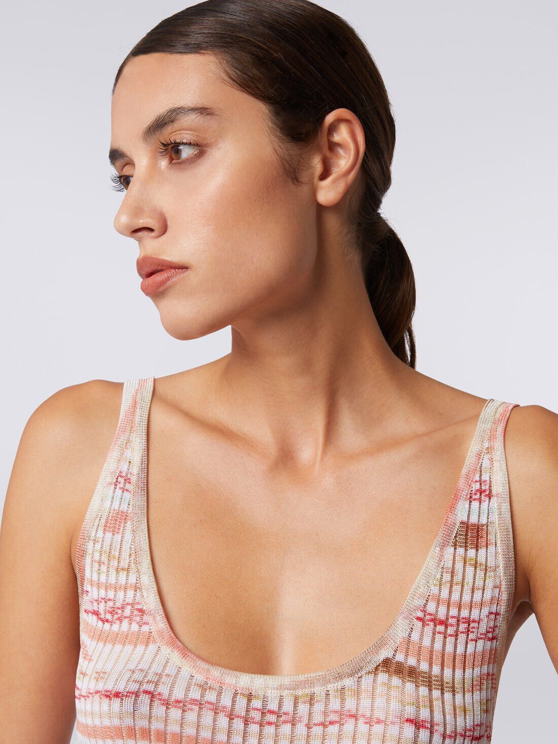 Missoni o1mle0425 Ribbed Tank Top in Multicolor Size M / US 6-8 / IT 42-44 - 5 Thumbnail