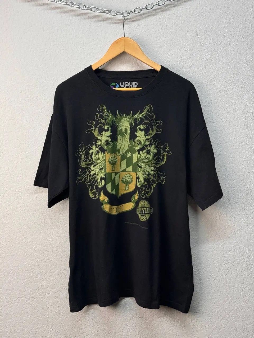 Liquid Blue × Vintage Vintage Monty Python & the Holy Grain Copyright 2011 T Shirt Size US XL / EU 56 / 4 - 1 Thumbnail