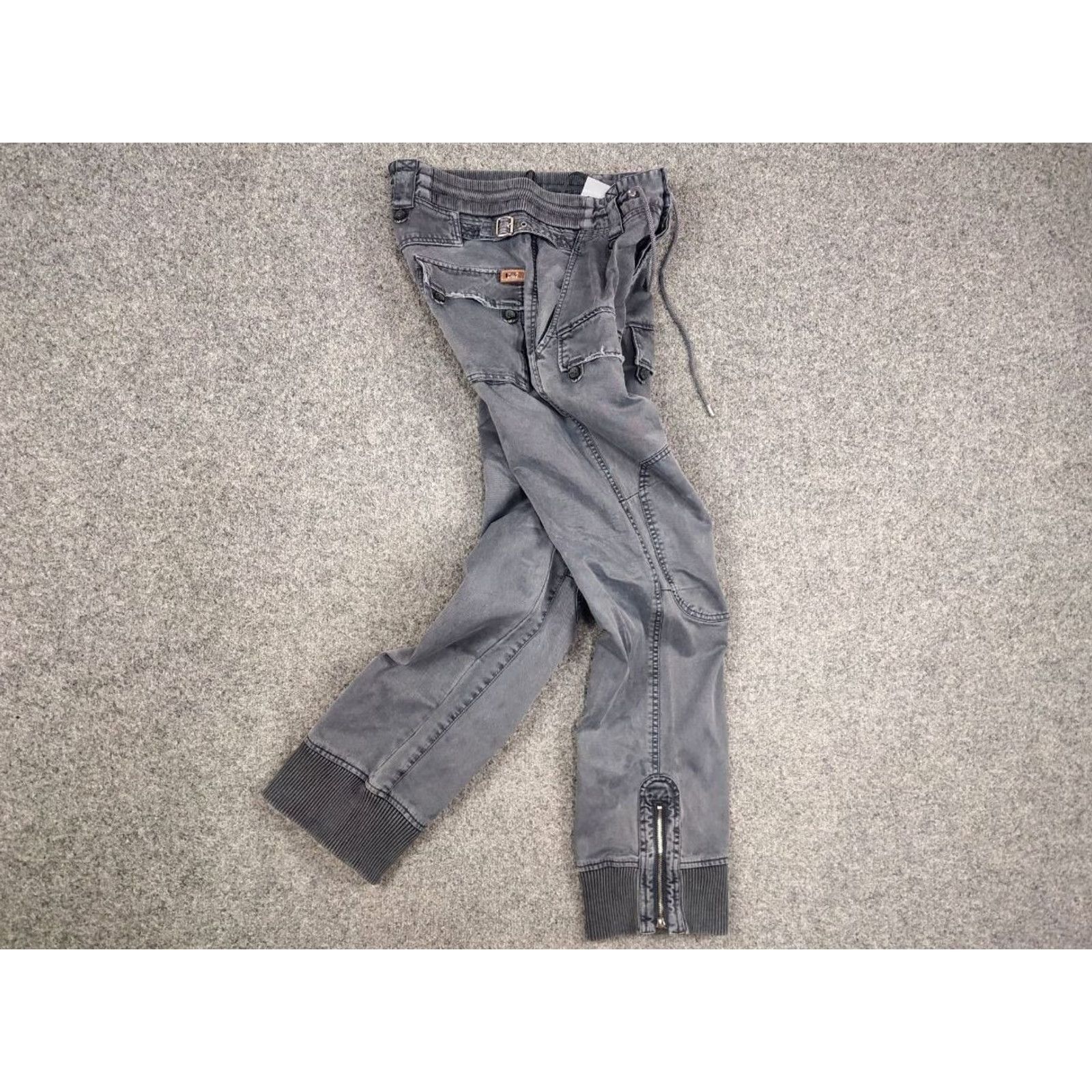 Dolce & Gabbana VINTAGE Dolce&Gabbana Gray Cargo Pants Men 32 Gray 90s Vintage Cargo Jeans Pants Size US 32 / EU 48 - 5 Thumbnail