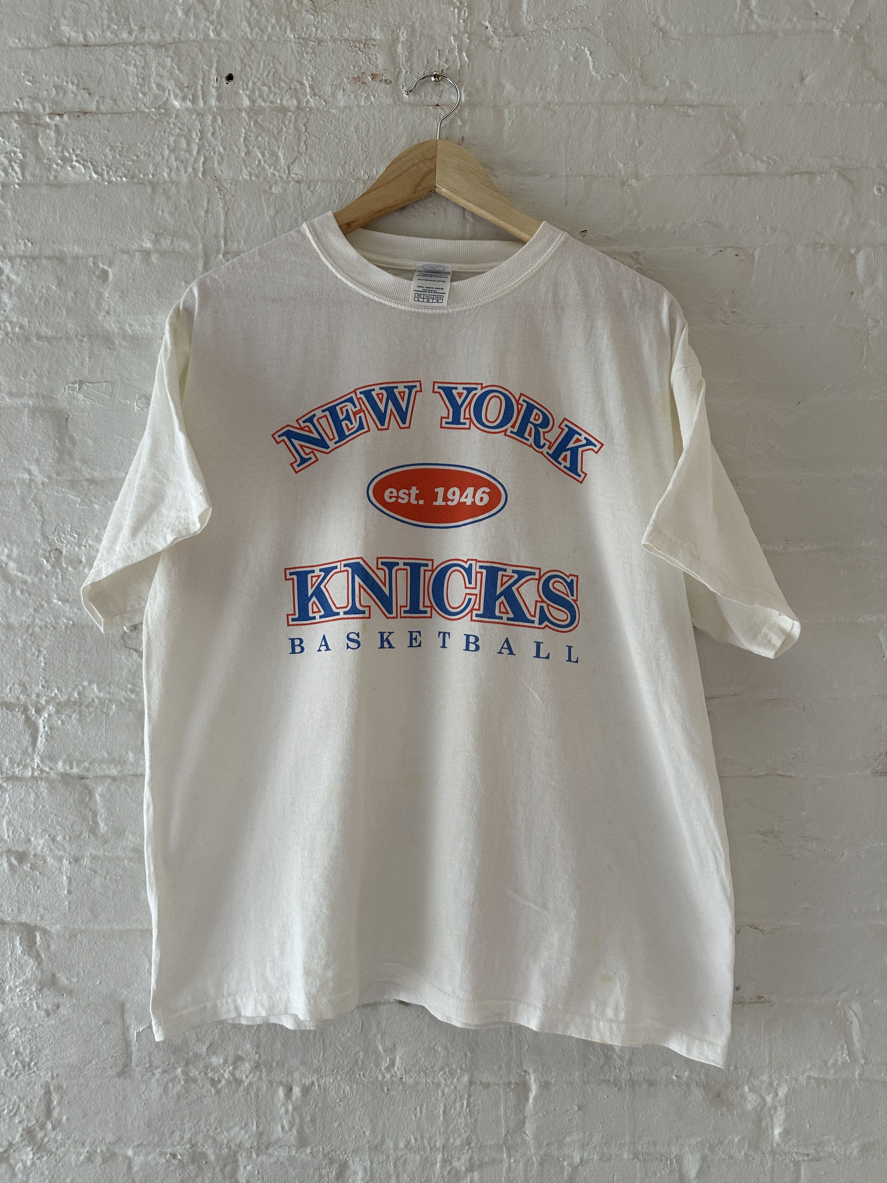 NBA × Nutmeg 1994 Nutmeg New York Knicks NBA Finals T Shirt
