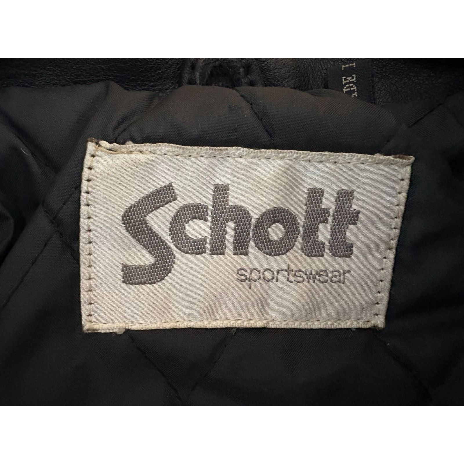 Schott Schott Leather Cafe Racer Motorcycle Jacket Size S color Bla Size S / US 4 / IT 40 - 2 Thumbnail
