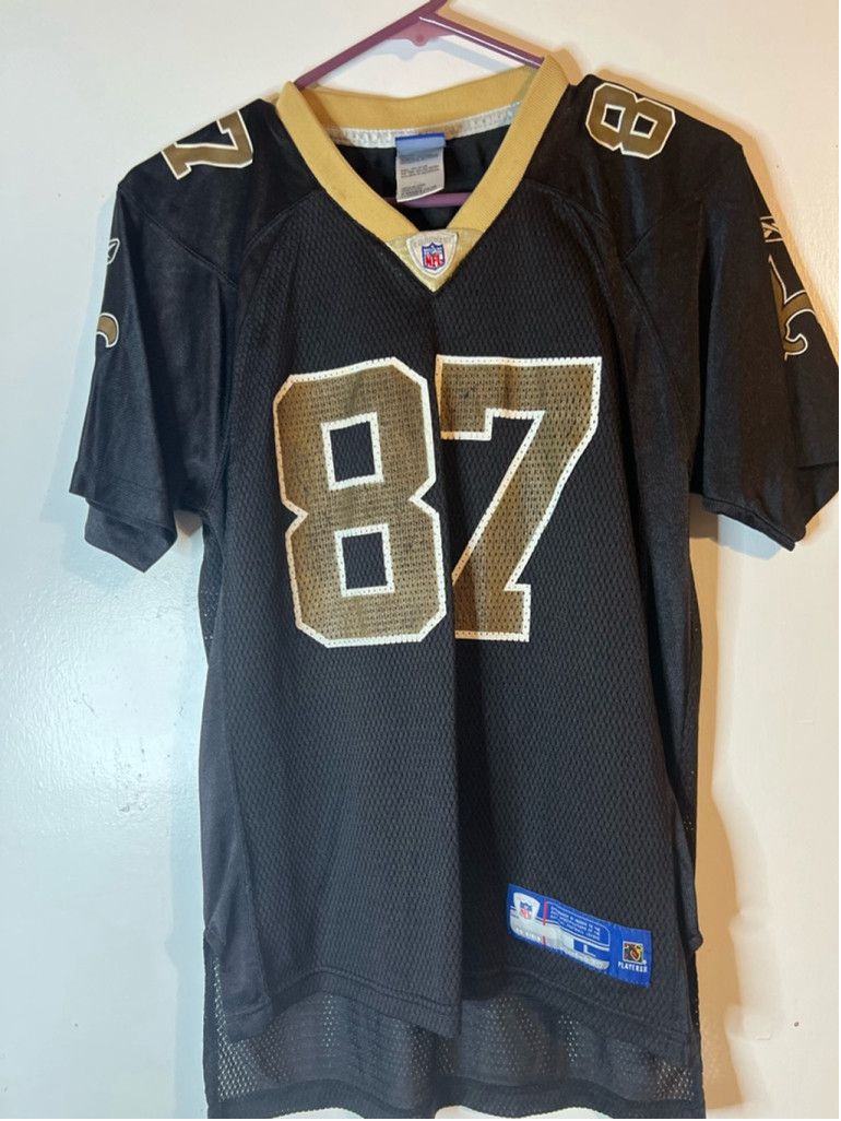 Reebok Boys Reebok Saints J. Horn Jersey L Black Gold NFL Football Size US L / EU 52-54 / 3 - 1 Thumbnail