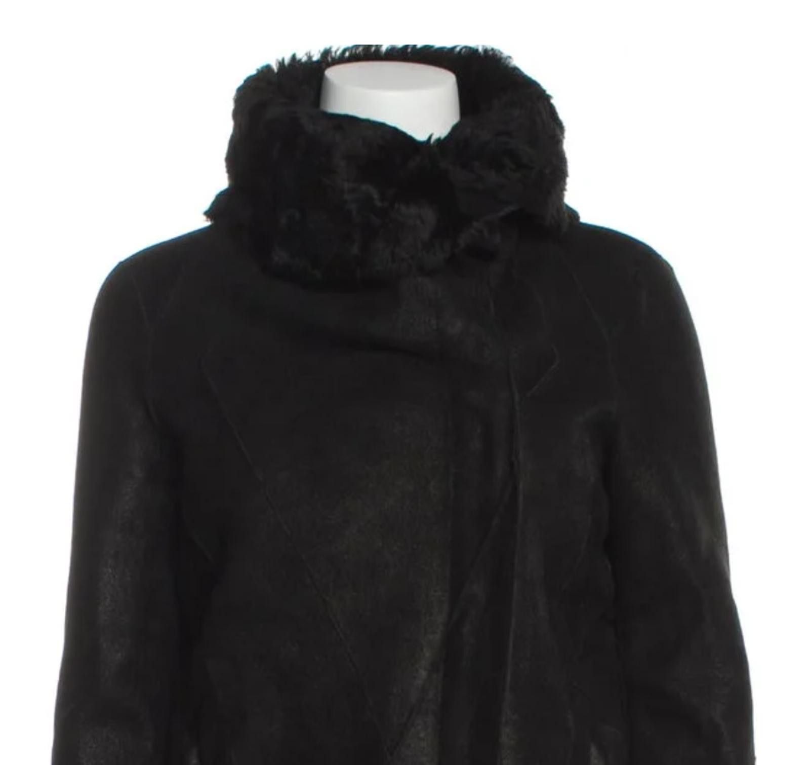 Helmut Lang Helmut Lang Lamb Leather Faux Fur Coat Size: S Size S / US 4 / IT 40 - 2 Thumbnail