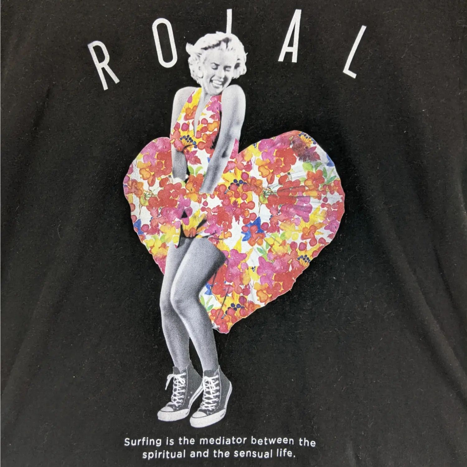 Japanese Brand ROIAL Marilyn Monroe Famous Actress T-Shirt Size US L / EU 52-54 / 3 - 4 Thumbnail