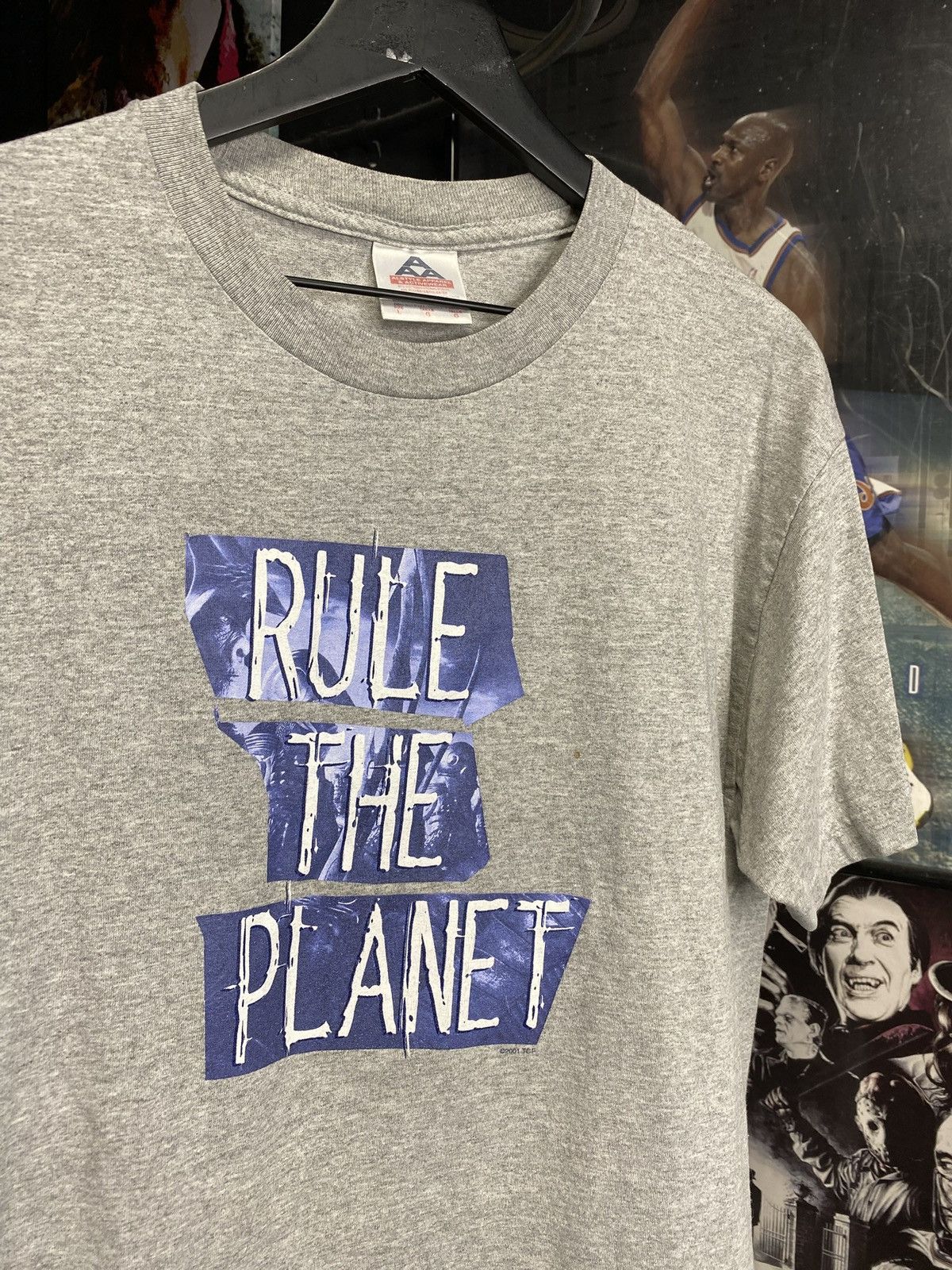 Vintage Vtg 2001 Planet of the Apes Movie T-Shirt Size Large Size US L / EU 52-54 / 3 - 1 Thumbnail