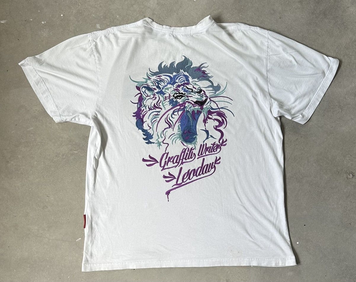 Japanese Brand VINTAGE ARTIST WEAR ATW GRAFITTI SUKAJAN TEE Size US L / EU 52-54 / 3 - 1 Thumbnail