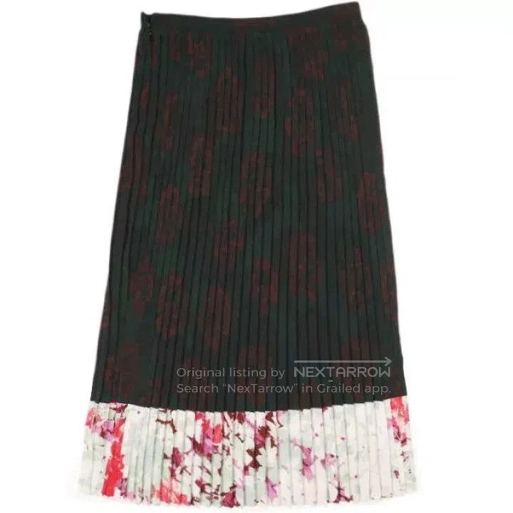Dries Van Noten dries van noten floral pleated midi skirt. Size 26" / US 2 / IT 38 - 2 Thumbnail