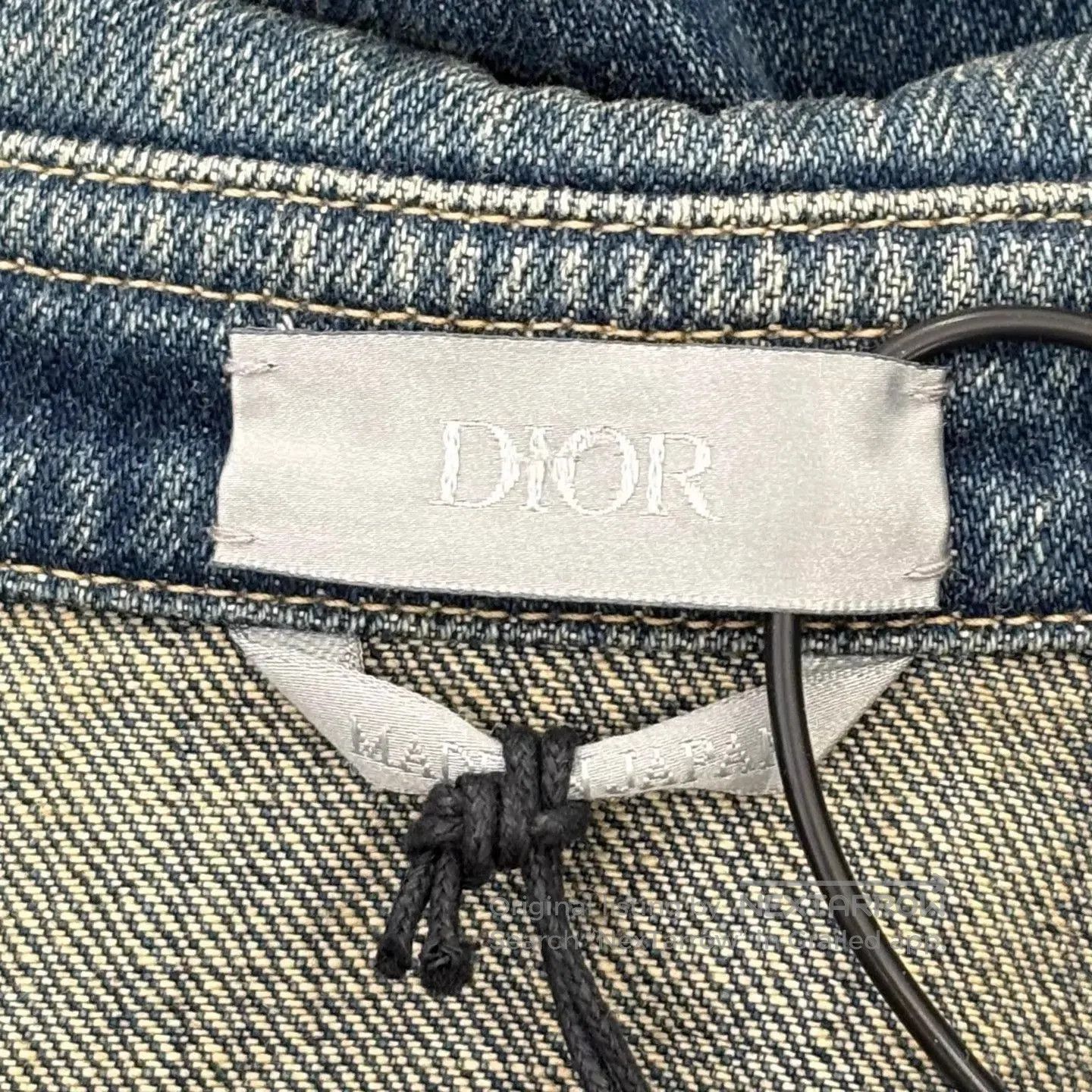 Dior Blue Denim Long Sleeve Button. Size US M / EU 48-50 / 2 - 3 Thumbnail