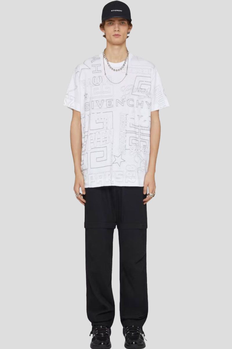 Givenchy o1loc1c0824 T-Shirt in White Size US XL / EU 56 / 4 - 3 Thumbnail