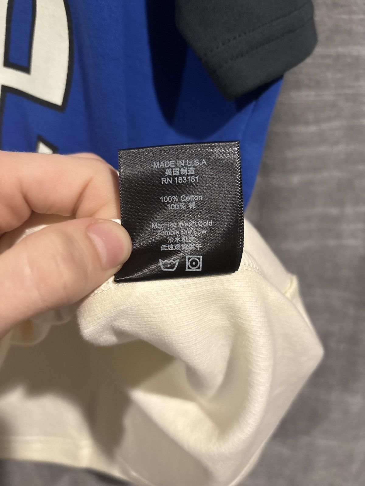 Rhude Rhude Henley Panel Tee Size US L / EU 52-54 / 3 - 4 Thumbnail