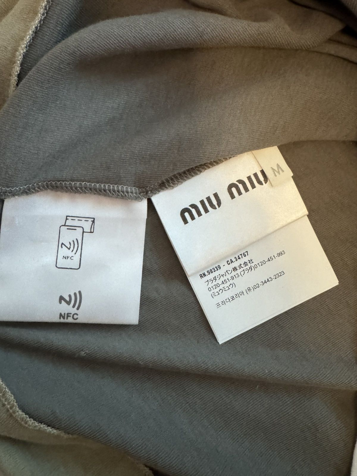 Miu Miu Miu Miu Triple Layered Longsleeve Size US M / EU 48-50 / 2 - 4 Thumbnail