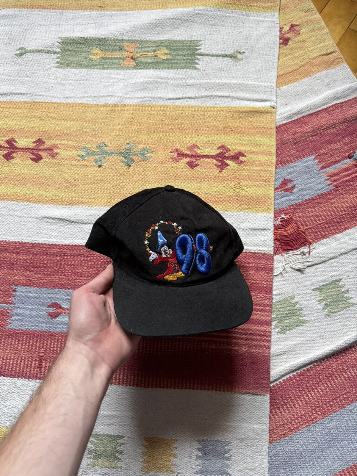 Disney Vintage 90’s 1998 Disney World Mickey Mouse Hat Size ONE SIZE - 1 Thumbnail