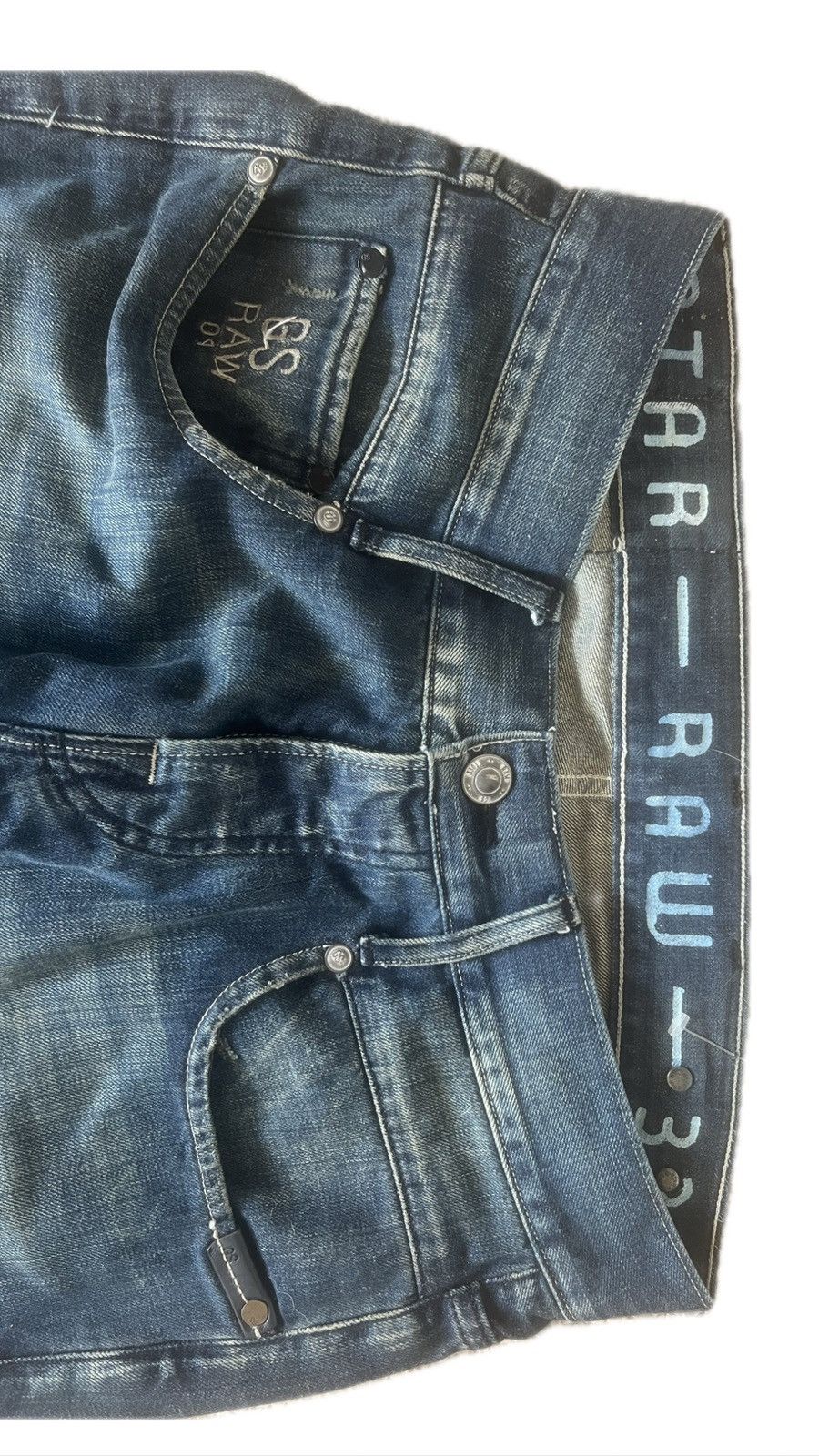 G-Star Vintage G-star raw jeans 3301 y2k like rare Japanese brand Size US 32 / EU 48 - 4 Thumbnail
