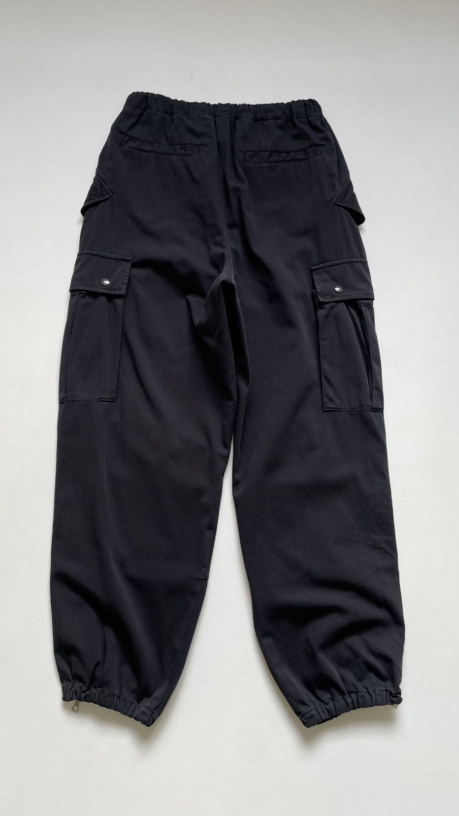 Dries Van Noten Blue Cotton Flight Cargo Trousers Size US 32 / EU 48 - 11 Thumbnail