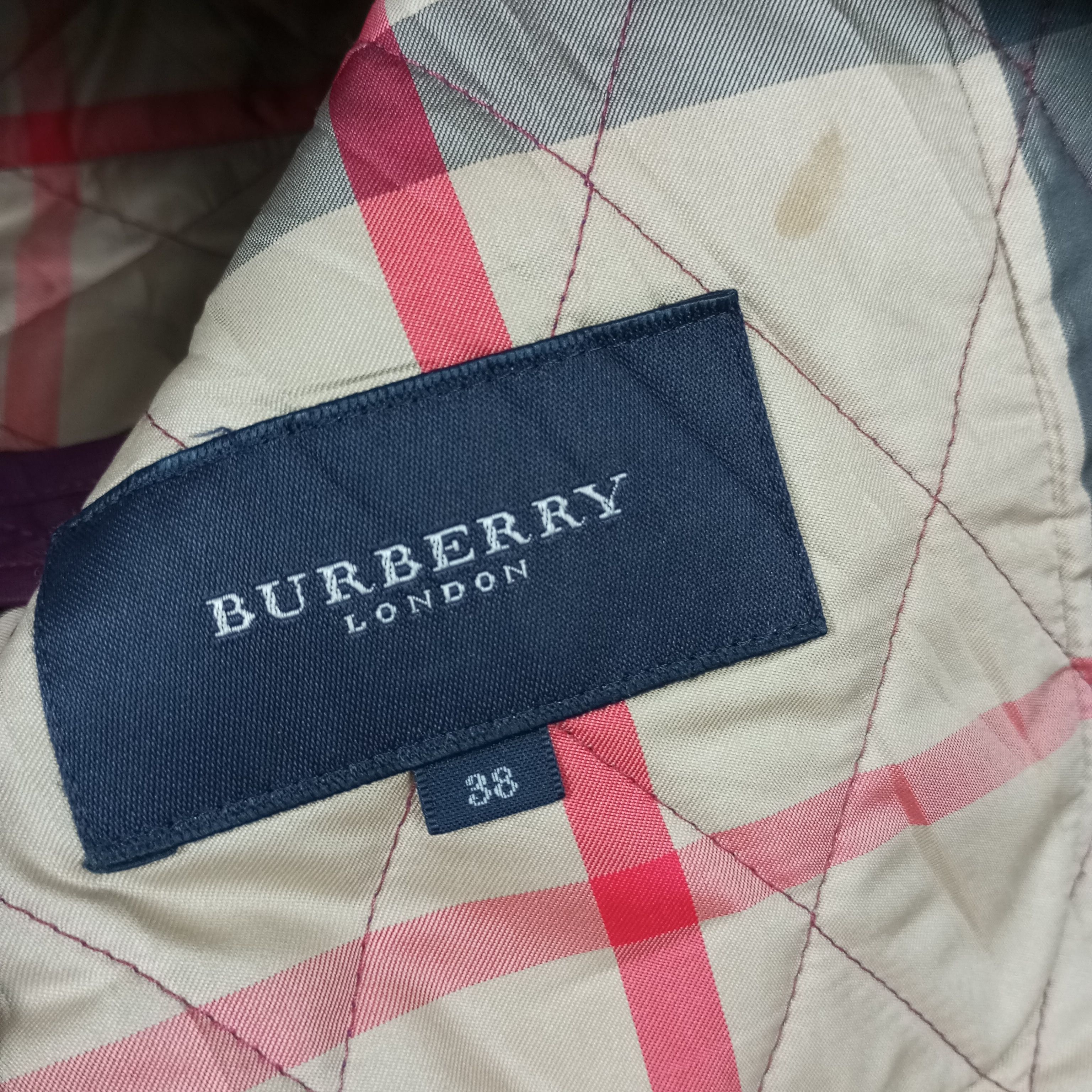 Burberry × Vintage Burberry London Fashion Brand Custom Art Jacket Size XS / US 0-2 / IT 36-38 - 8 Thumbnail