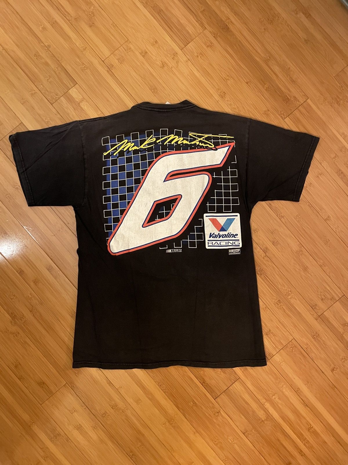 Vintage Vintage 90s Nascar Mark Martin Valvoline Racing Tee Size US L / EU 52-54 / 3 - 2 Thumbnail