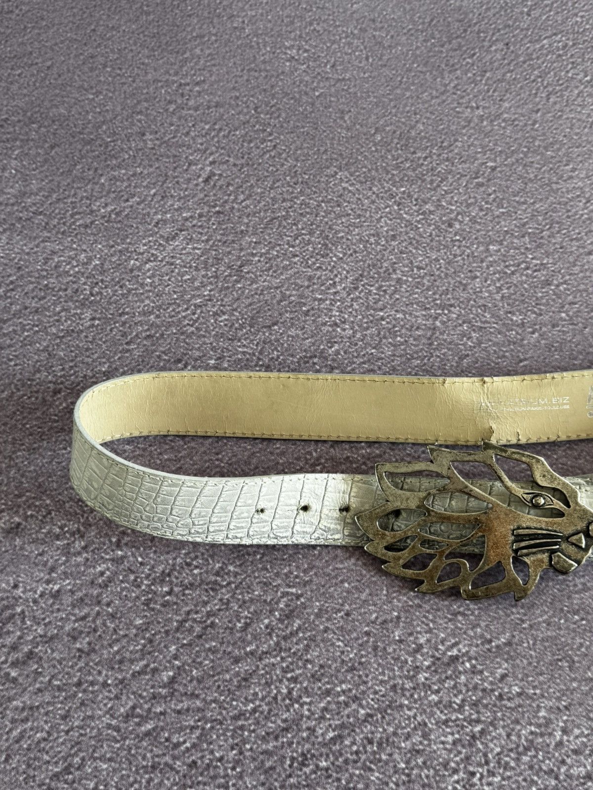 Hysteric Glamour Y2K Snake Leather Glamour Metal 00s Belt Size ONE SIZE - 2 Thumbnail