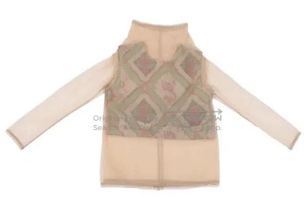 Comme des Garcons Comme Des Garcons Beige vintage floral design sheer top Size S / US 4 / IT 40 - 2 Thumbnail