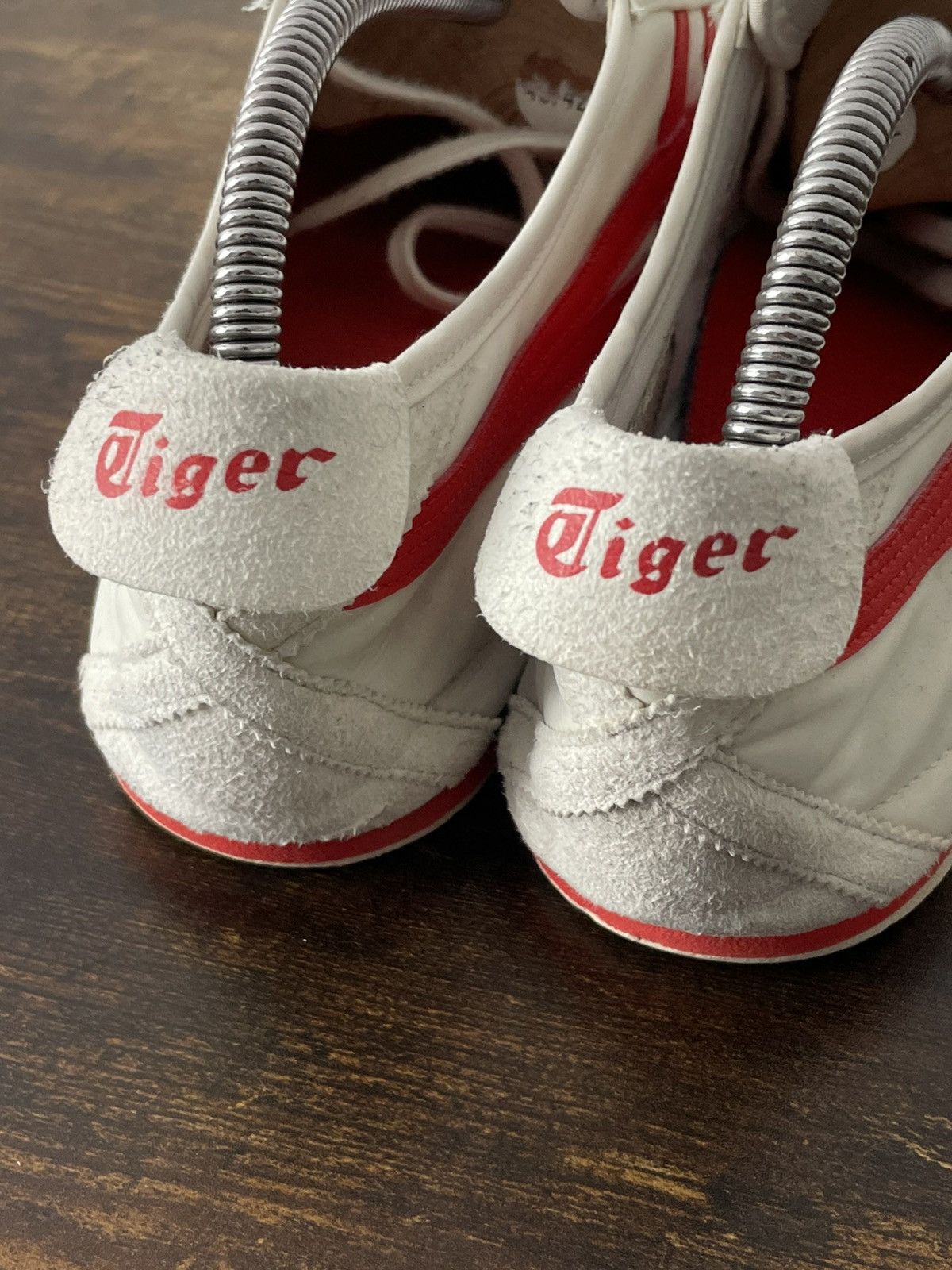 Asics Asics Onitsuka Tiger Shoes White/Red Y2K Size US 9.5 / EU 42-43 - 4 Thumbnail