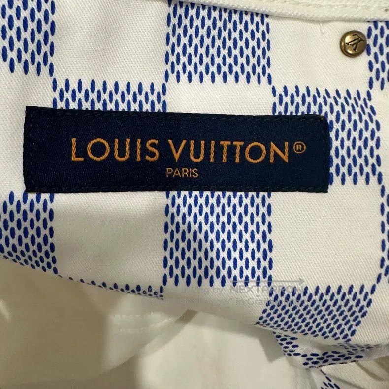 Louis Vuitton Louis Vuitton Leather Embossed Pearl Jeans Size US 28 / EU 44 - 5 Thumbnail