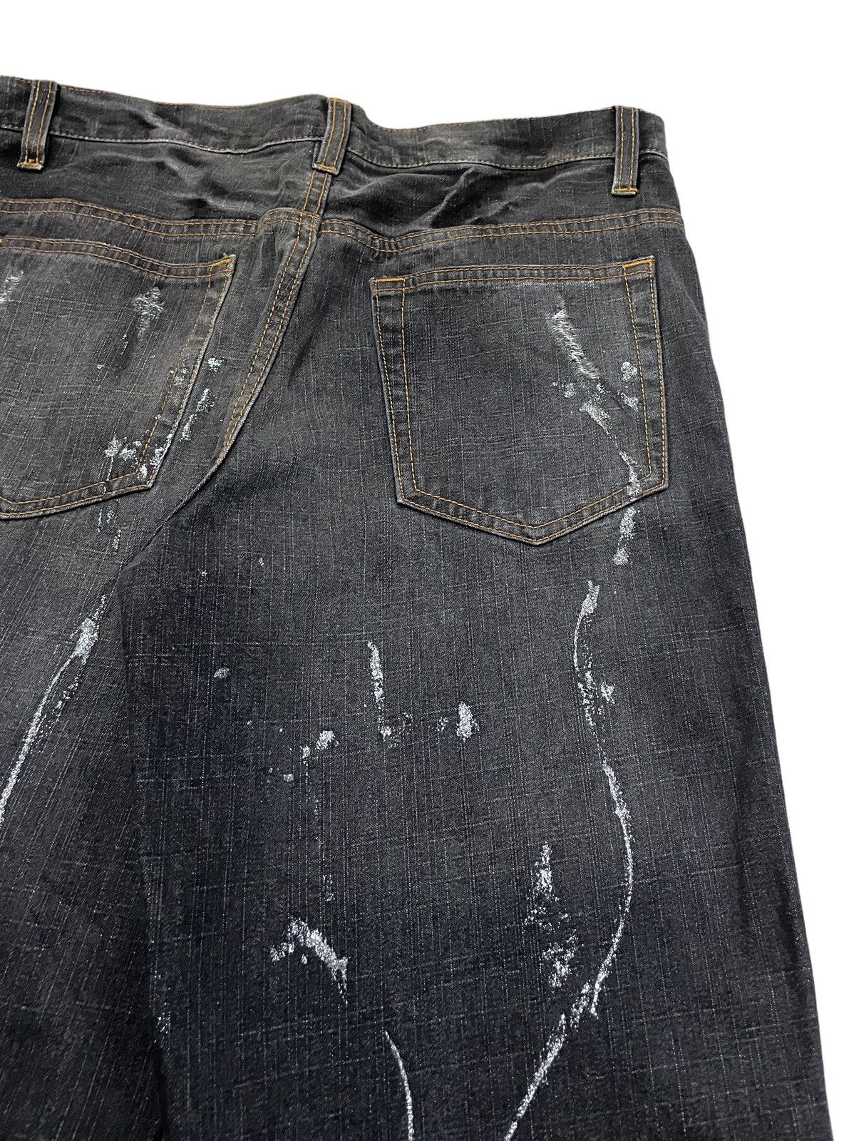 If Six Was Nine Rare Design Vintage Brand Free Brat Flared Jeans 2000s Size US 32 / EU 48 - 7 Thumbnail