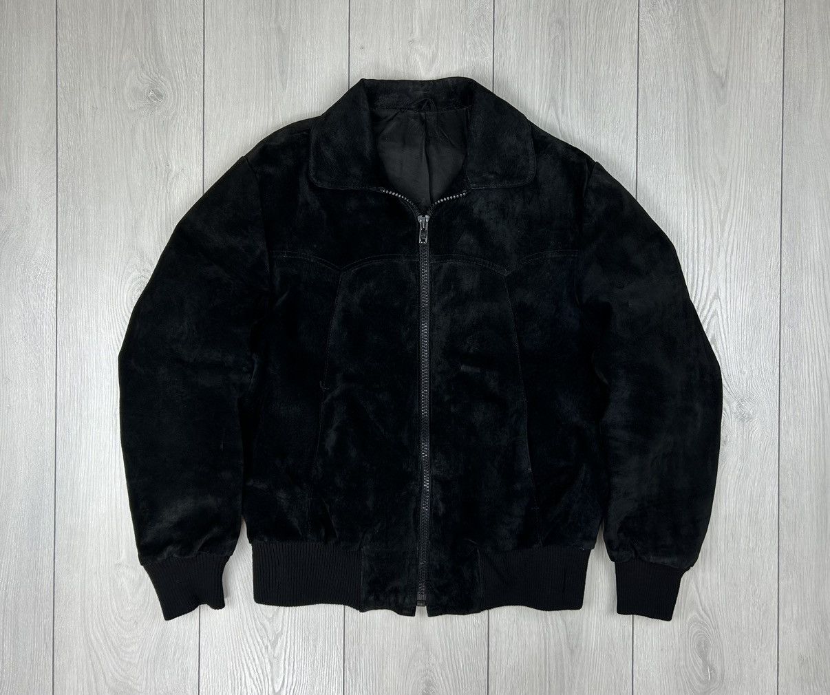 Vintage Leather Jacket Vintage Black Size M Size US M / EU 48-50 / 2 - 1 Thumbnail