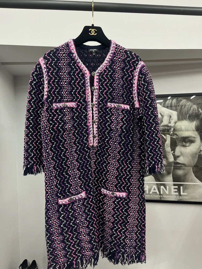 Chanel Chanel Preview series colorful woven dress Size XS / US 0-2 / IT 36-38 - 1 Thumbnail