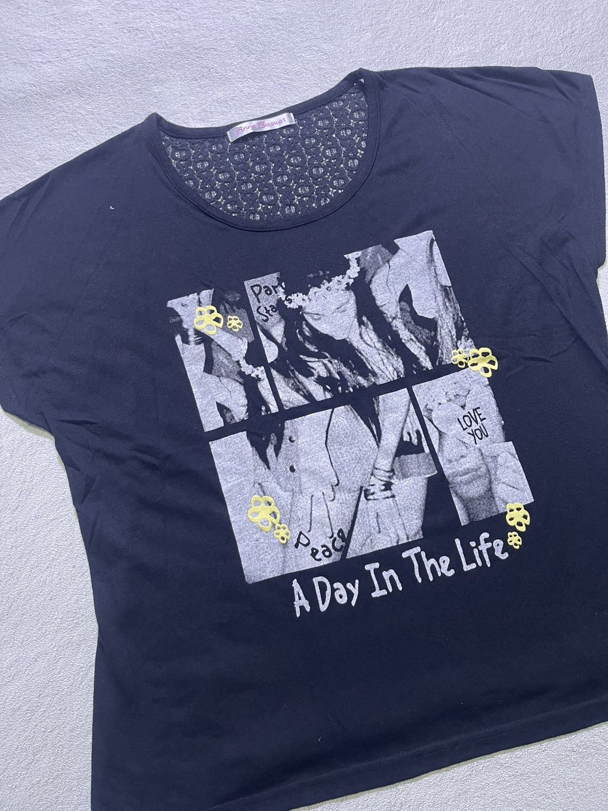 Hysteric Glamour Y2K ANNE BASKET short sleeve tshirt women's Size M / US 6-8 / IT 42-44 - 2 Thumbnail