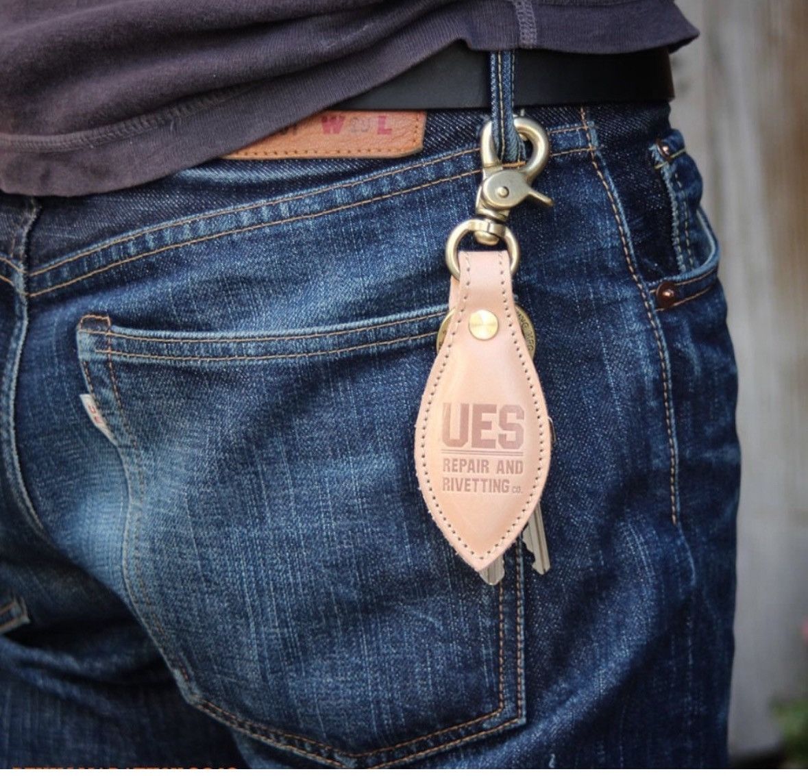 UES Clothing Early Version UES Japan Made 400T Tapered Selvedge Jeans Size US 29 - 7 Thumbnail